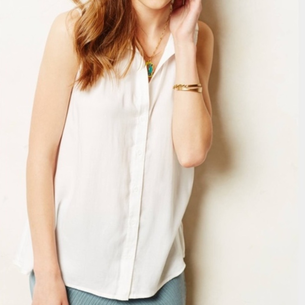 Anthropologie | cloth & stone south coast top